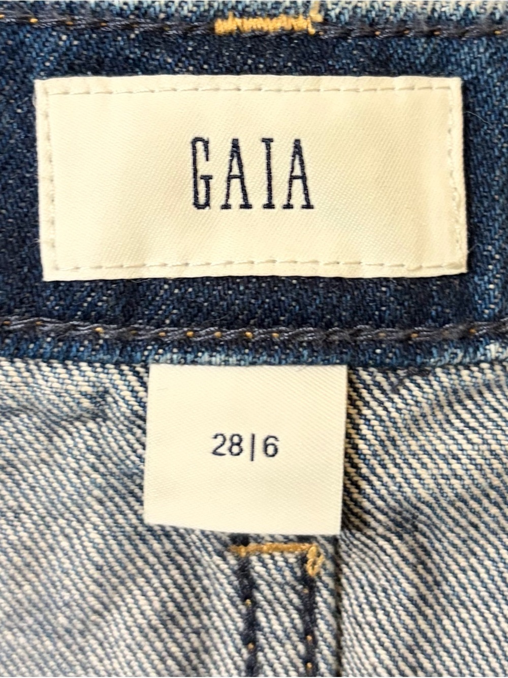 cult gaia High-Waist Wide Leg Blue Jeans - Picture 11 of 12